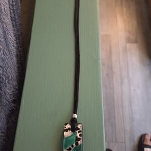 Vintage Murano Glass Pendent Necklace